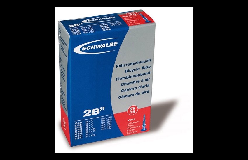 Schwalbe SV15 Schlauch 28 Zoll - 40 mm