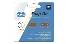 KMC Verschlussglied Snap-On Narrow EPT (silber)