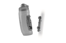 FIDLOCK TWIST bottle 590 + bike base Set (transparent black)