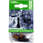 ALLIGATOR Adapter Ventil Set SB-Verpackung | schwarz / silb