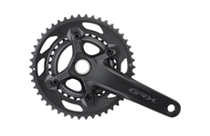 Shimano Kurbelgarnitur GRX FC-RX600-10 10-fach 175mm 46-30 (schwarz)