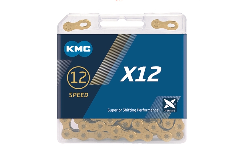 KMC Kette X12 gold 126 Glieder