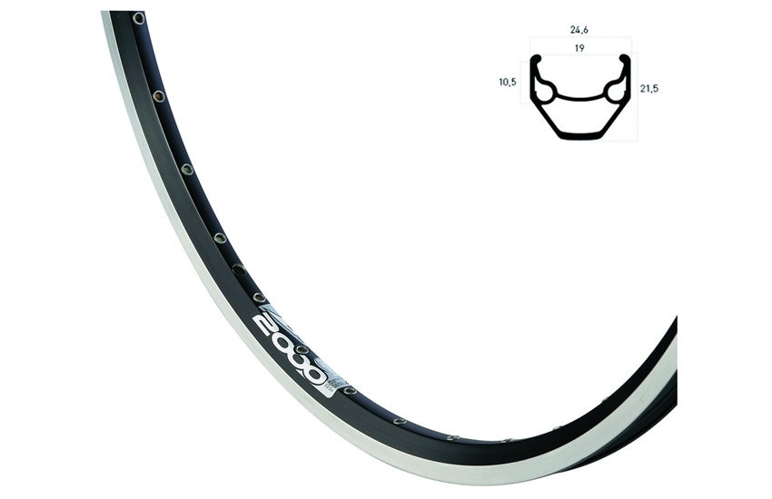 Ryde Vorderrad 28" ZAC 2000 Disc 622 x 19 Dynamo
