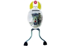 Hebie Zweibeinständer REX Für 24-29 Zoll (M) | Höhe (max (silber)