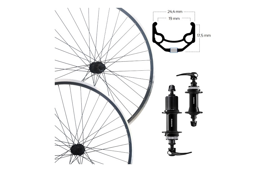 Roland Radsatz 28" Disc Centerlock SE VR+HR 8-11fach
