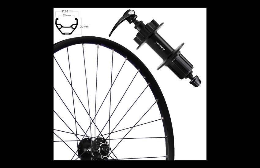 Roland Hinterrad 28", Disc 6-Loch SE TAURUS