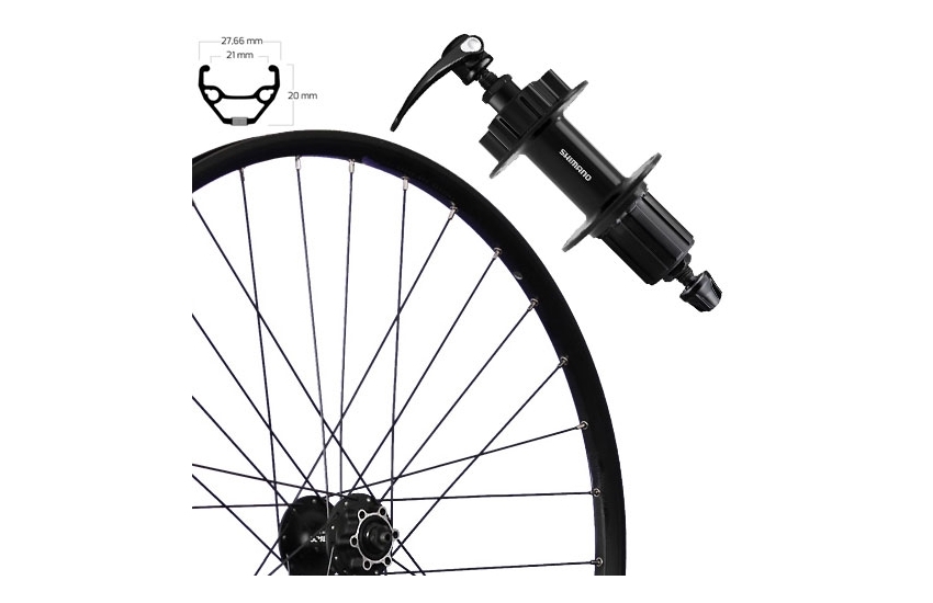 Roland Hinterrad 28", Disc 6-Loch SE TAURUS