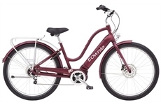 ELECTRA TESTBIKE:Townie Path Go! 5i Step-Thru (Matte Rosewood)