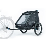 CUBE Kinder Fahrradanhänger Double CMPT