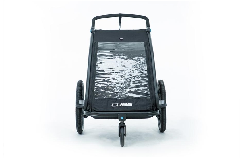 CUBE Kinder Fahrradanhänger Double CMPT
