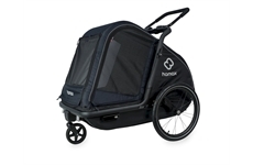 HAMAX Hundeanhänger Pluto Large (Navy/Black)