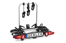 UEBLER Heckträger i31 Z 60° Abklappwinkel für 3 Fahrräder (Black/Aluminium)