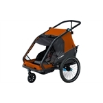 CUBE Kinder Fahrradanhänger Double CMPT X Actionteam