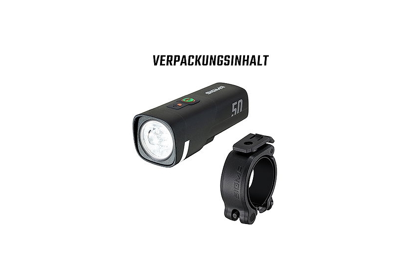 SIGMA LED Akkufrontleuchte AURA 50