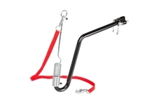 M-Wave Fahrradhundehalter für die Hundeleine (schwarz)