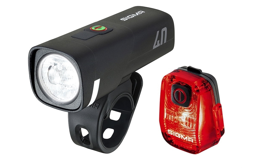 SIGMA LED Akkuleuchten Set AURA 40 / HIRO 10 SET