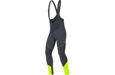 GORE C3 GORE WINDSTOPPER Trägerhose+ (black/neon yellow)