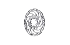 Magura Bremsscheibe MDR-C 6-Loch (silber)
