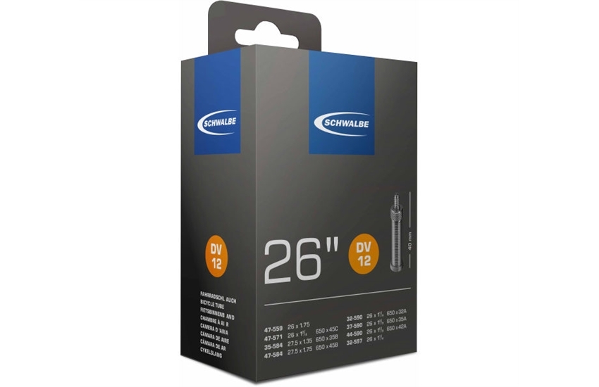 Schwalbe DV12 Schlauch 26/27,5 Zoll - 40 mm