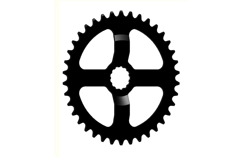 Esjot Kettenblatt für Bosch Gen 3 1/2" x 1/8", gekröpft