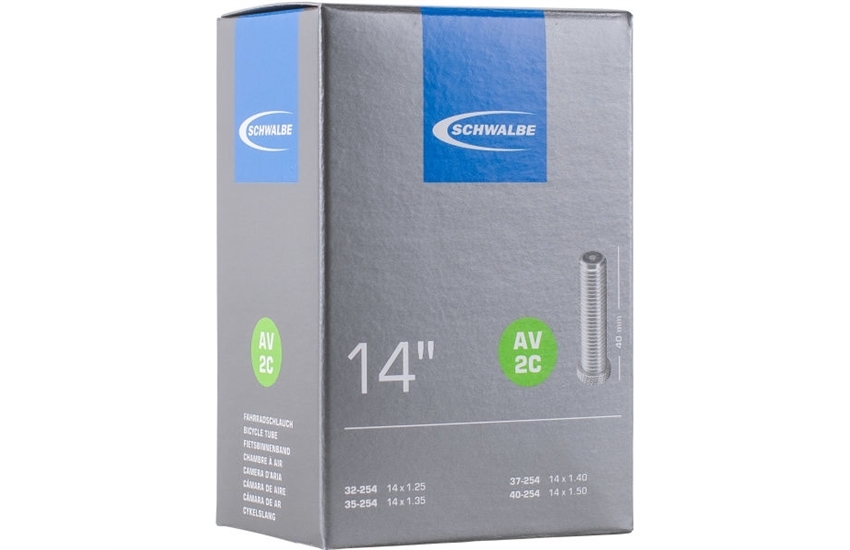Schwalbe AV2C Schlauch 14 Zoll - 40 mm