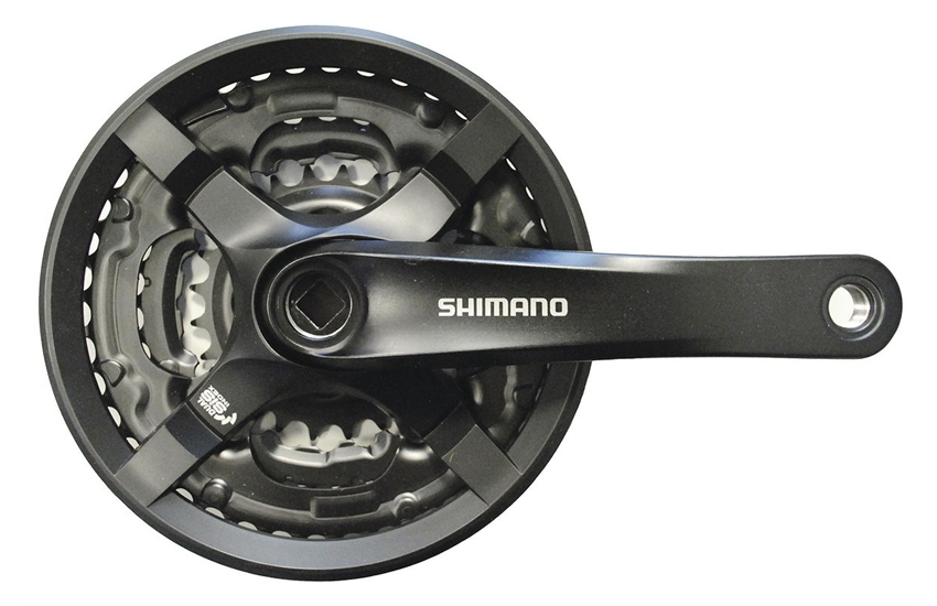 Shimano Kurbelgarnitur TY 501 6-/7-/8-fach mit KSR