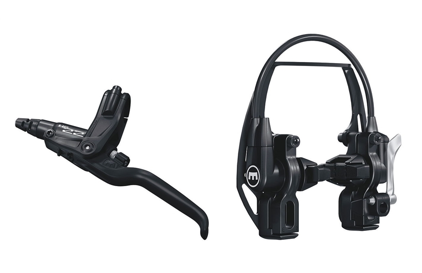 MAGURA Felgenbremse HS22 3-Finger Hebel mit EVO2 Anbau