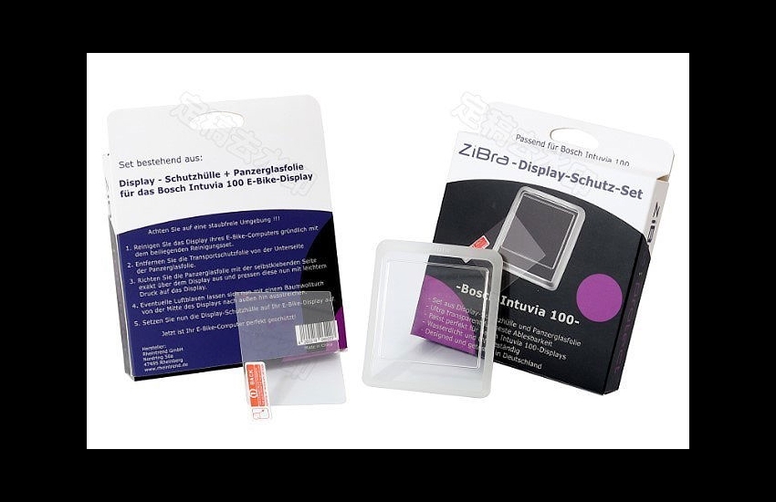 ZIBRA Display Cover - Set für Bosch Intuvia 100 Display