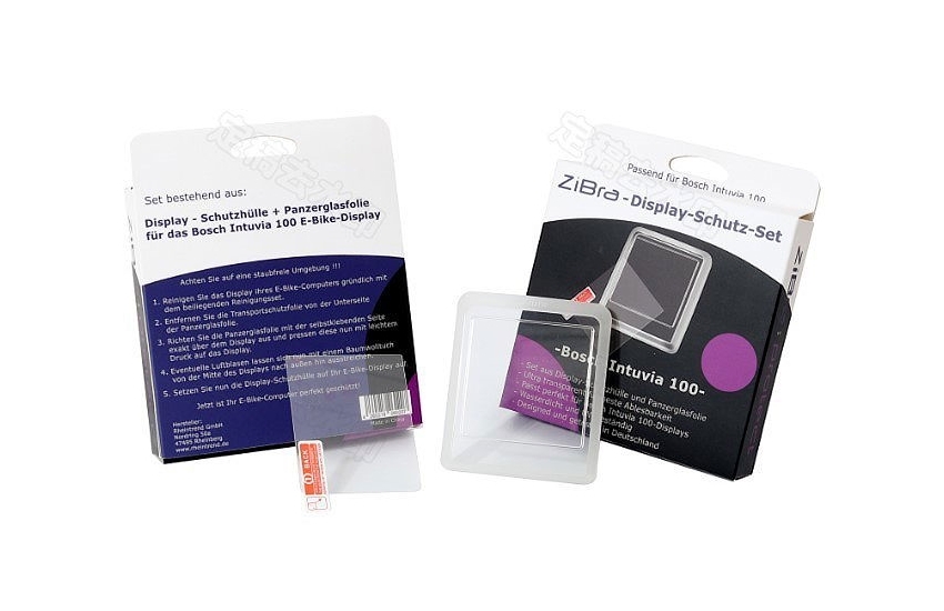 ZIBRA Display Cover - Set für Bosch Intuvia 100 Display