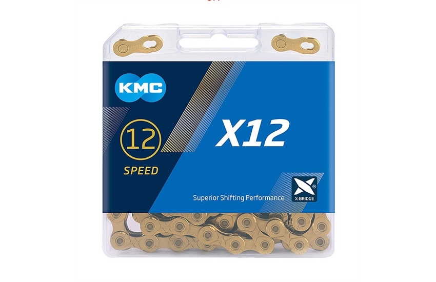 KMC Kette X12 gold 126 Glieder