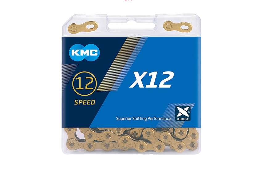 KMC Kette X12 gold 126 Glieder
