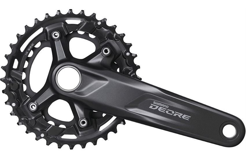 Shimano Kurbelgarnitur Deore FC-M5100-B 2x11 175mm