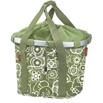 KLICKFix BIKEBASKET FLEURGREEN