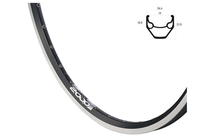 Ryde Felge ZAC 2000 schwarz 28