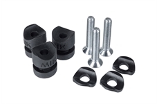 BASIL Bolzen-Set MIK Side - 3 Stück (schwarz)