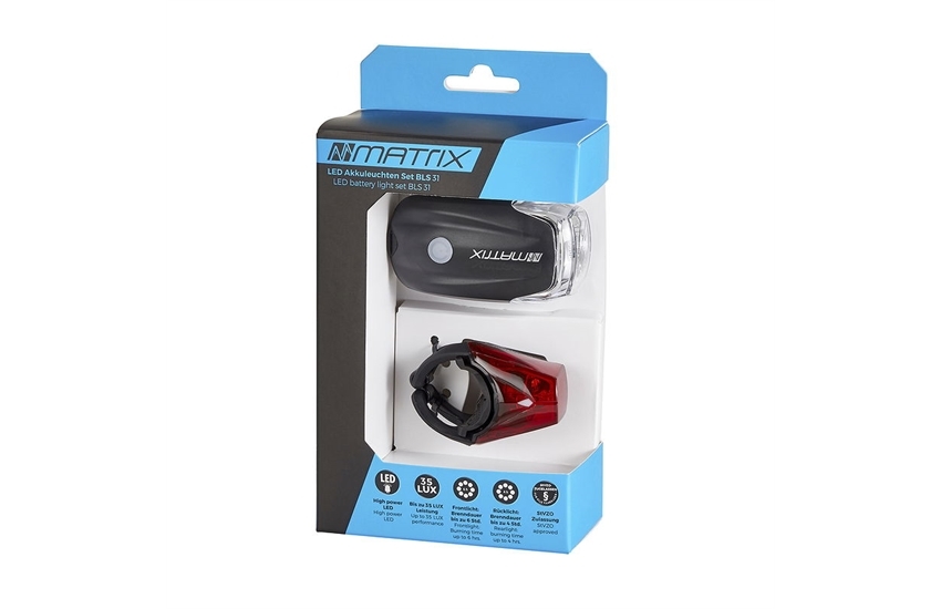 Matrix LED Akkuleuchten Set 30 LUX BLS 31 inkl. Lithium B
