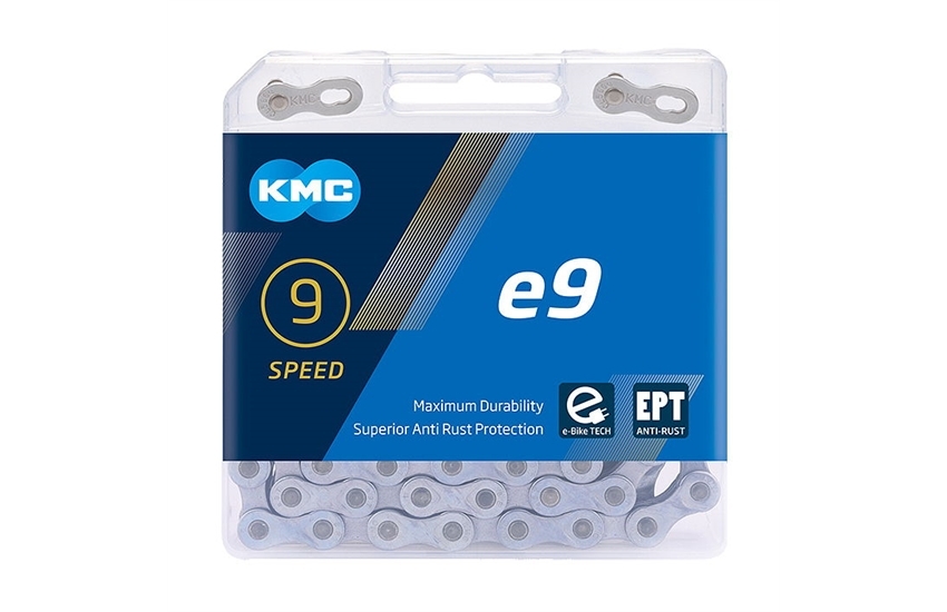 KMC Kette e9 EPT 9-Fach 136 Glieder Antirost