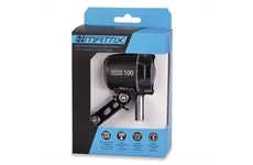 Matrix E-Bike LED Scheinwerfer 100 LUX (schwarz)