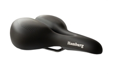 P&P pro cycling City Sattel Hamburg (schwarz)