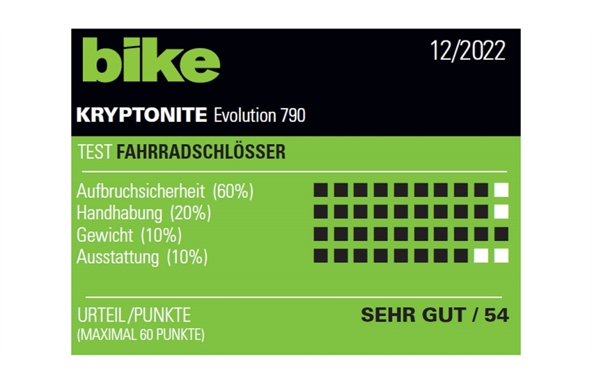 Kryptonite Evolution 790 Faltschloss