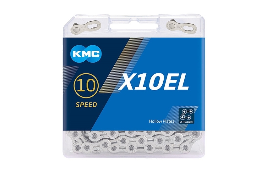 KMC Kette X10EL silber 114Gl