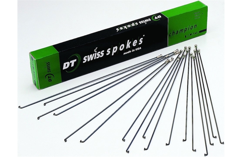 DT Swiss DT SWISS Speiche Champion schwarz Größe: 2,0 x 304