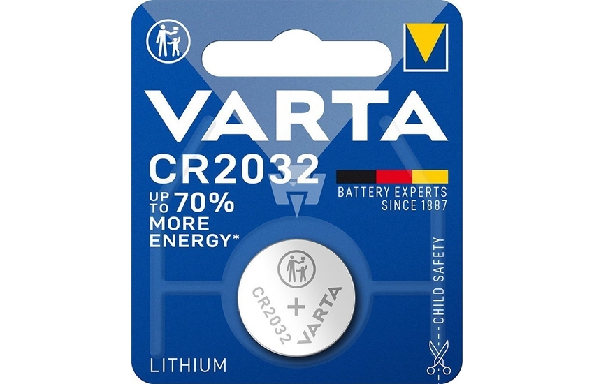 Varta Knopfzelle CR2032 Lithium
