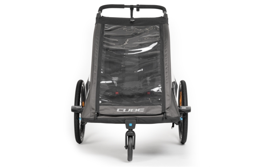 CUBE Kinder Fahrradanhänger Double PURE