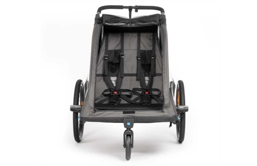 CUBE Kinder Fahrradanhänger Double PURE