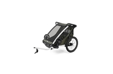 THULE Kinderanhänger Chariot Lite 2 Sitzer vintage green (Vintage Green)