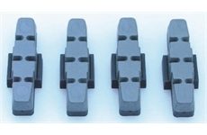 Magura Bremsbeläge HS-Bremsen grau (2 Sets) (grau)