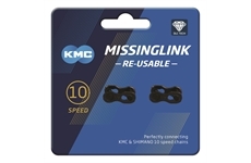 KMC Verschlussglied (schwarz)