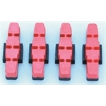 MAGURA Bremsbeläge HS-Bremsen rot (2 Sets)