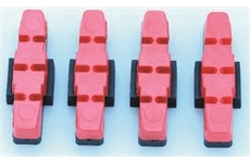 Magura Bremsbeläge HS-Bremsen rot (2 Sets) (rot)